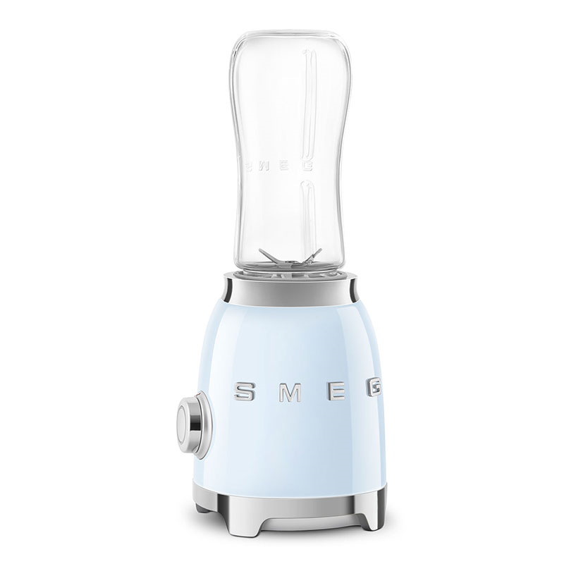 50's Style Mini Blender & Smoothie Maker, 600ml, Pastel Blue-3