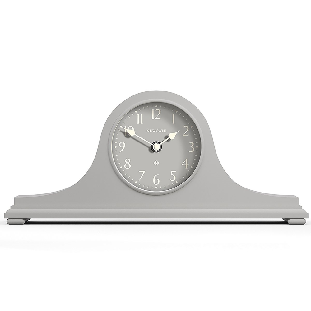 Time Machine Mantel clock, H16 x W37 x D8cm, Grey-2