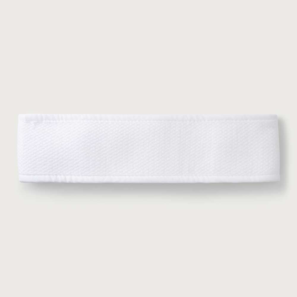 Spa Accessories White Organic Cotton Spa Hair Band, W69 x L6cm, White-0