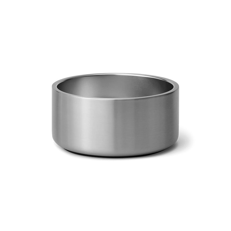 Boomer 4 Dog Bowl, Stainless Steel-1