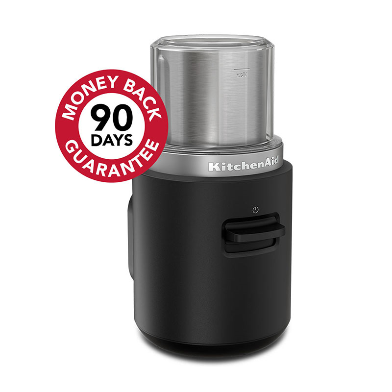 Cordless Coffee Grinder Battery Included, Matt Black-7