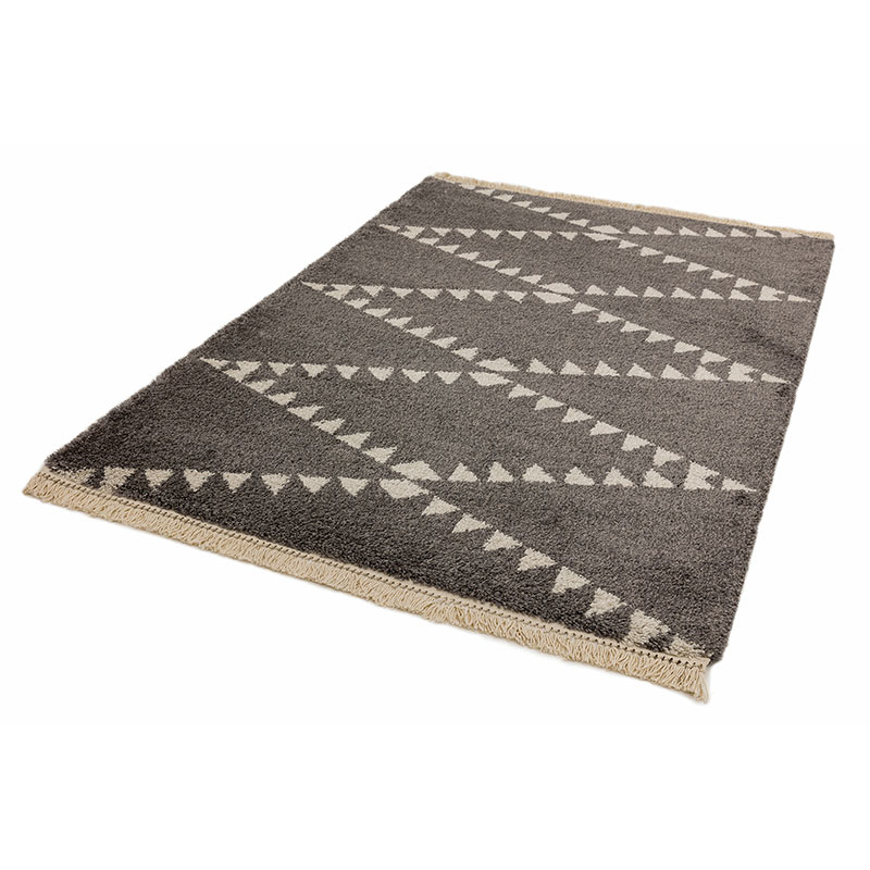 Rocco berber style rug, 200 x 290cm, Charcoal-1