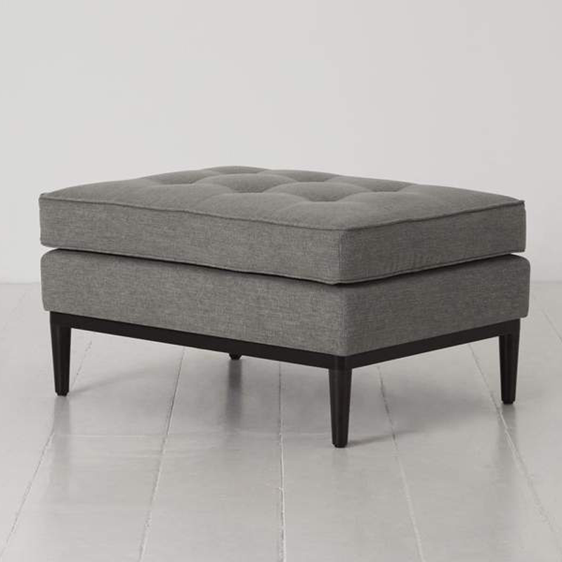 Model 02 Linen Ottoman, Shadow-1