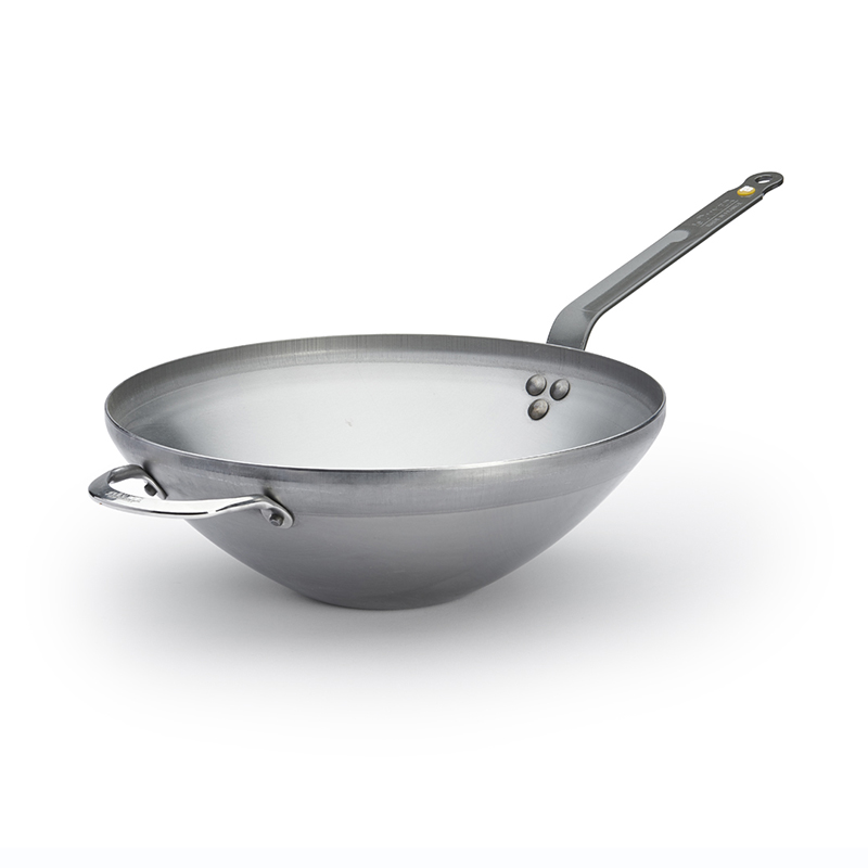 Mineral B Wok, 32cm, Silver-0