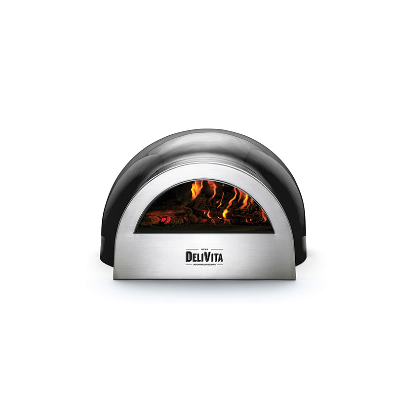 Wood-Fired Pizza Oven, Very Black-2