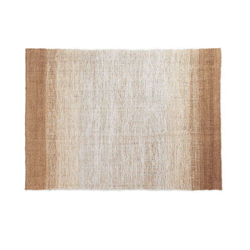 Bantham Jute Rug, 200 x 300cm, White Ombre-1