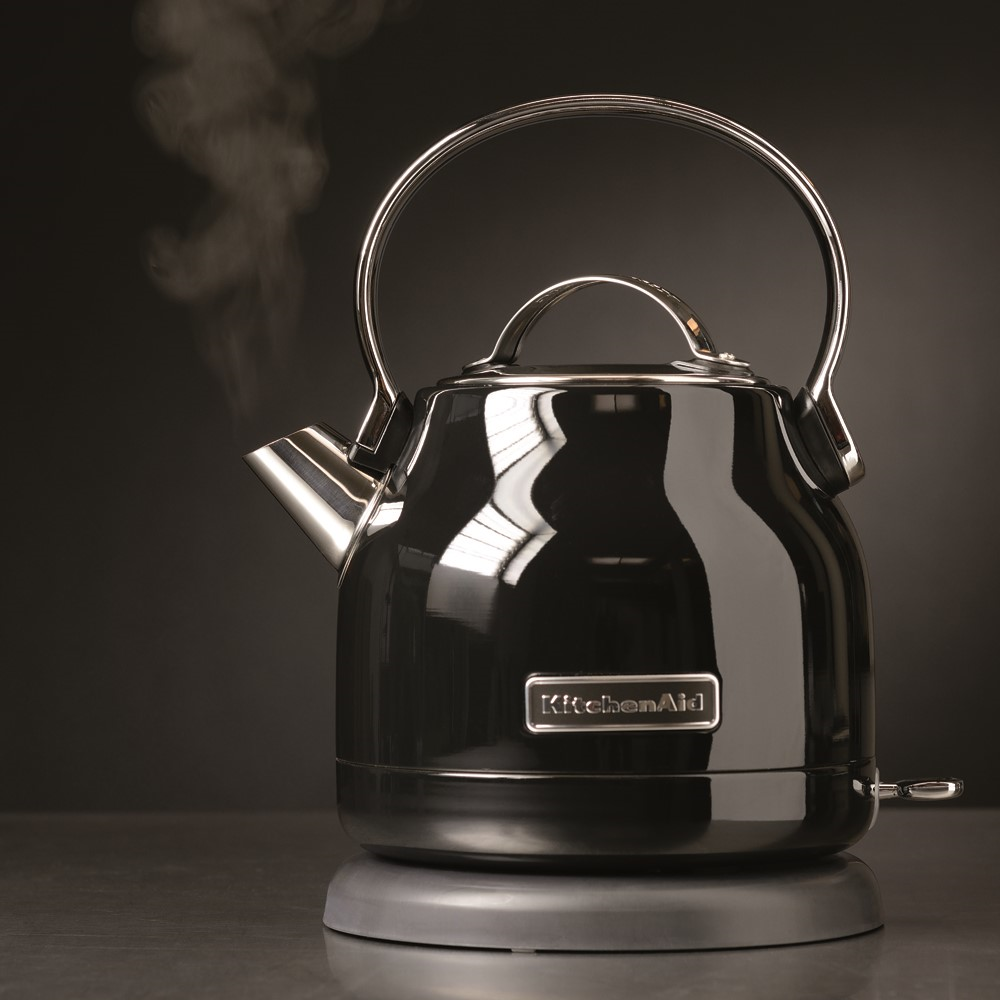 Traditional Dome kettle, 1.25 litre, onyx black-2