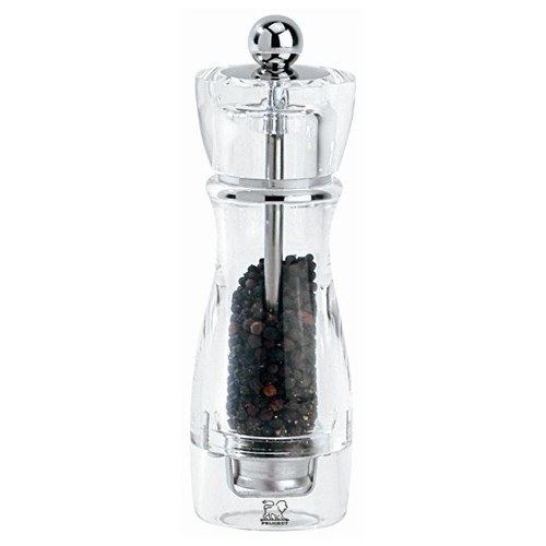 Vittel Pepper mill, 16cm, clear acrylic finish-0