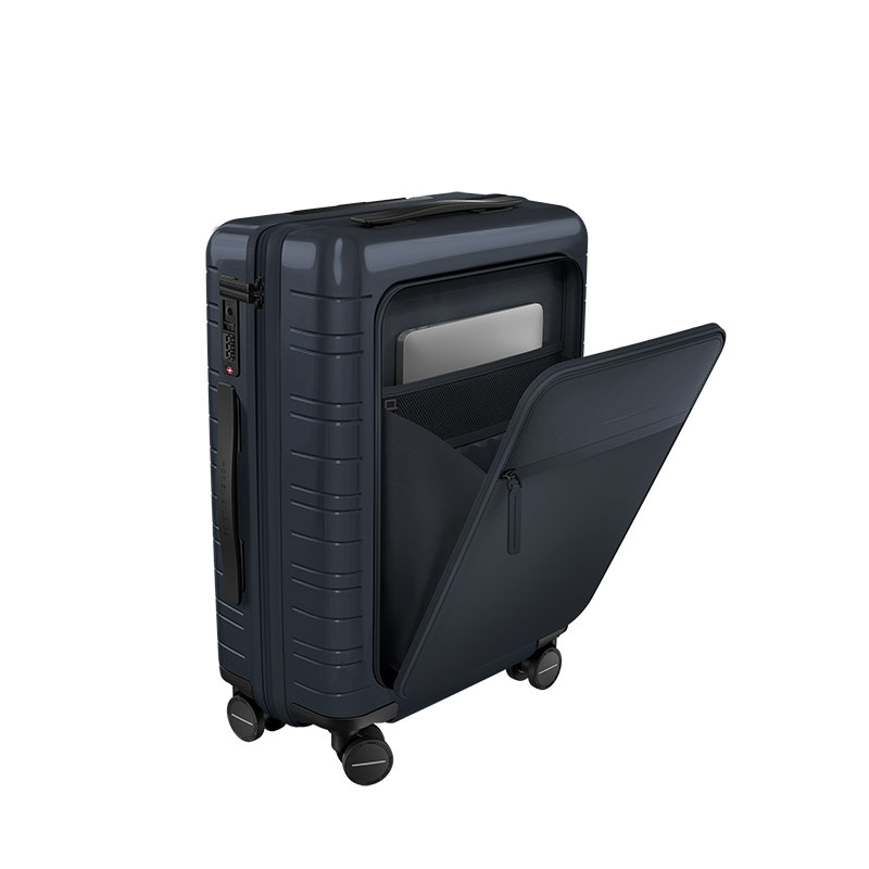 H5 Smart Cabin Suitcase, H55 x W20 x L40cm, Glossy Night Blue-4