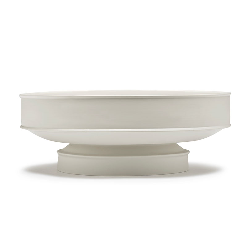 Dune Raised Bowl, D41cm, Alabaster-2