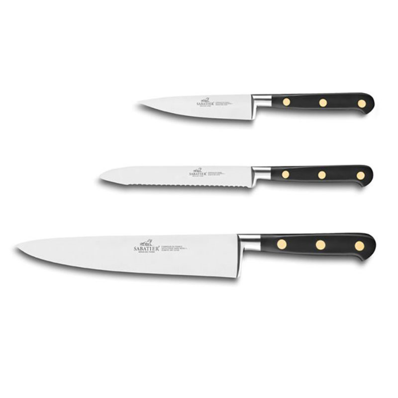 Ideal Brass 4 Piece Knife Set, Brass-0