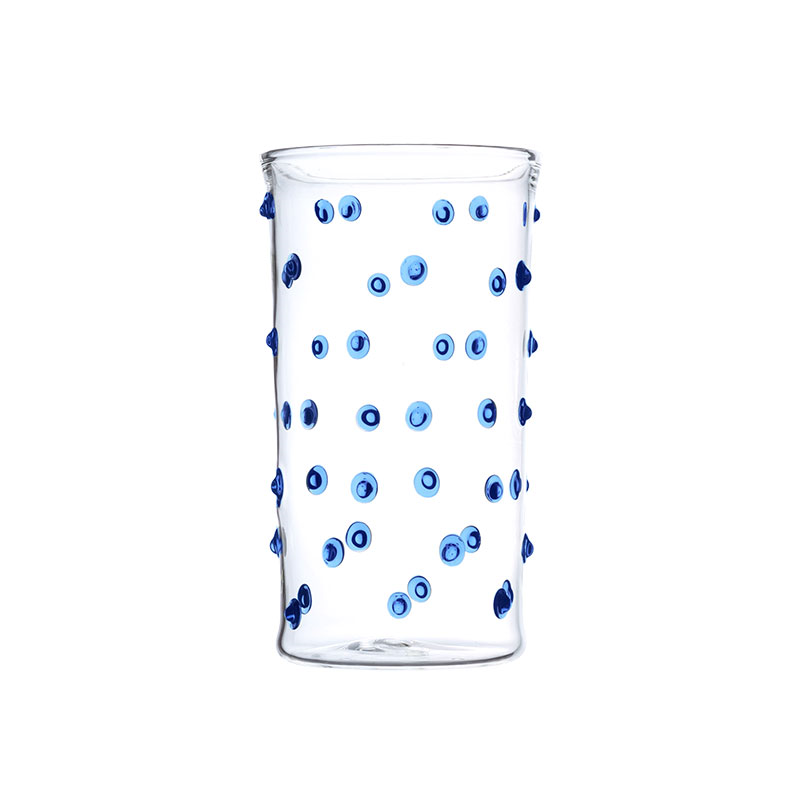 Pom Highball Glass, 350ml, Blue-0