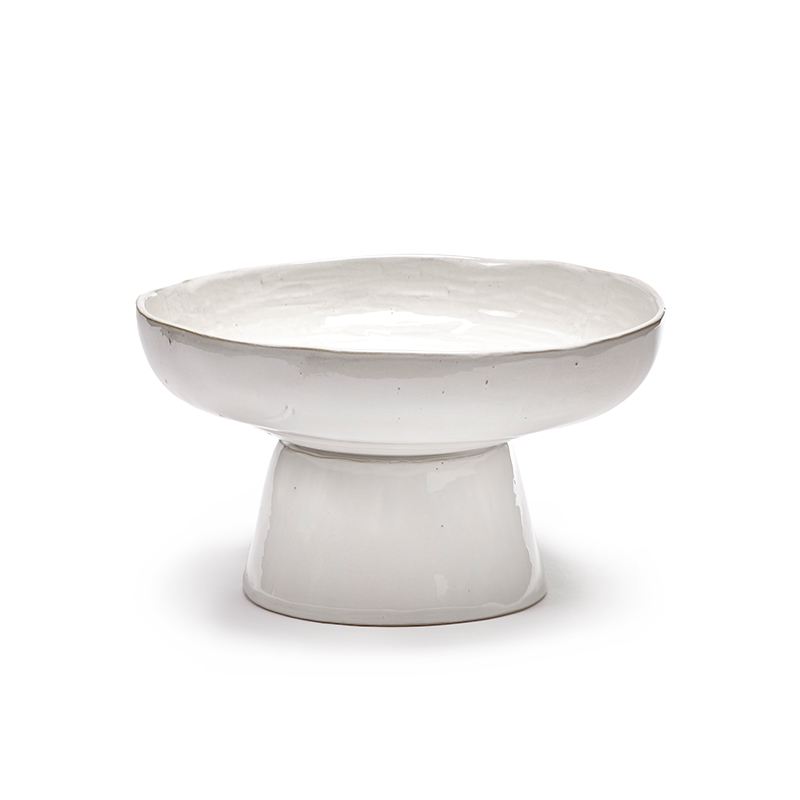 La Mère Serving Plate, D31cm, Off White-2