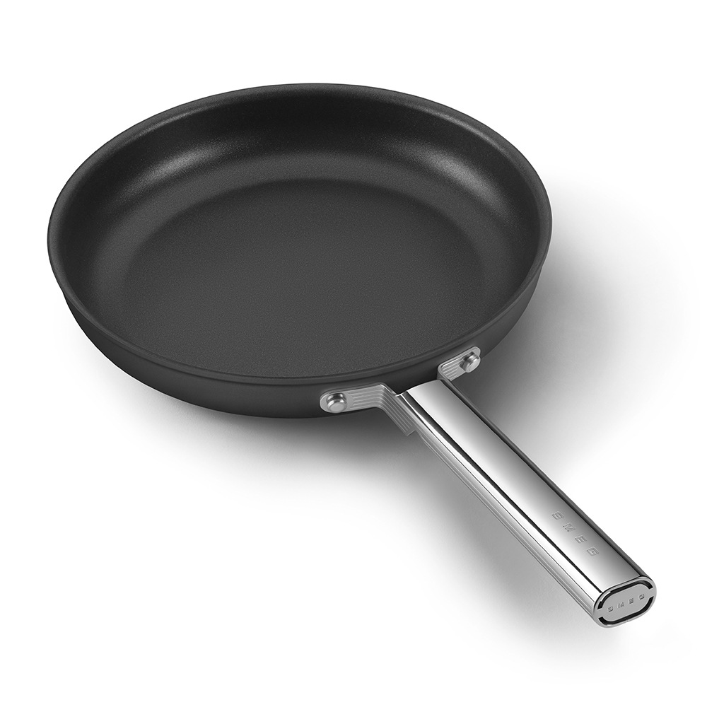 Retro 50's Style Non-Stick Frying Pan, 28cm, Black-2