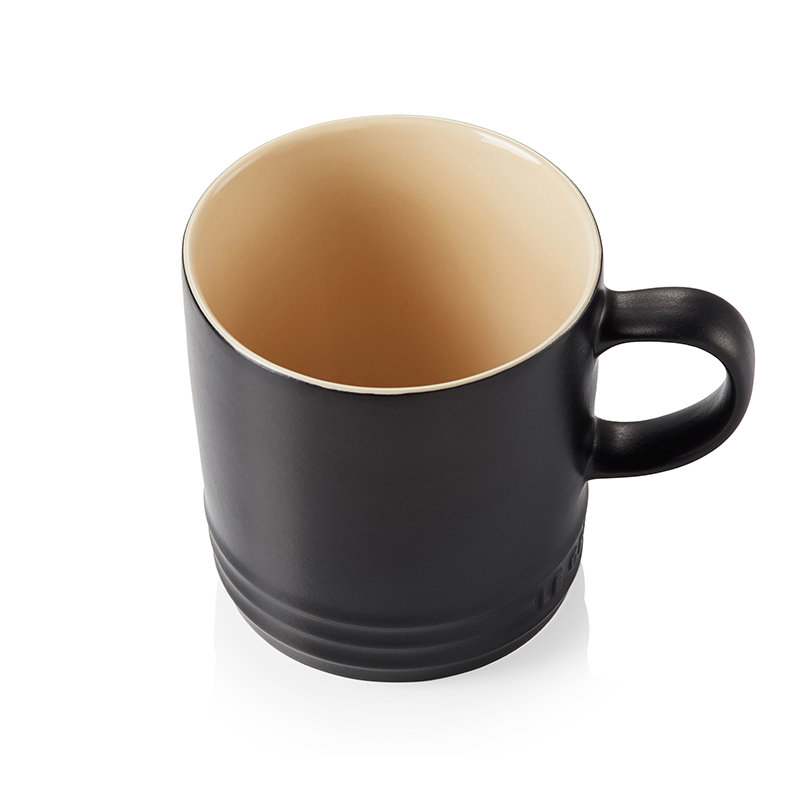 Stoneware Mug, 350ml, Satin Black-1