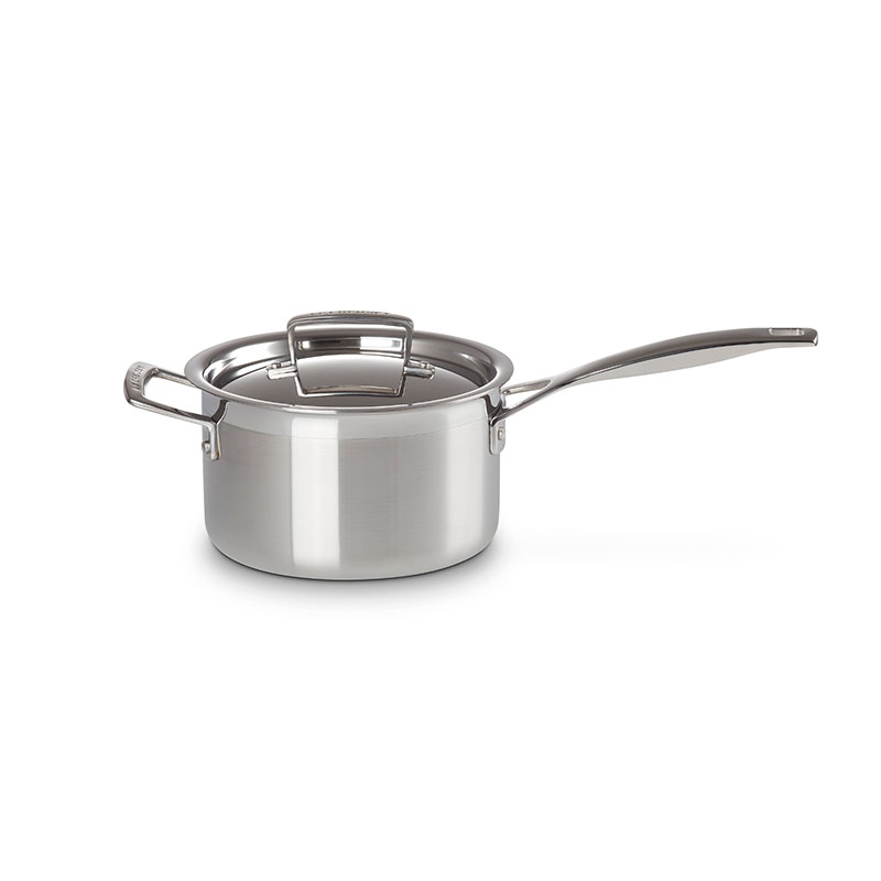 Classic 3-ply Saucepan, 18cm, Stainless Steel-1