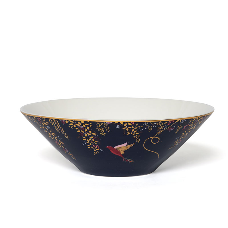 Chelsea Medium Salad Bowl, D20.5cm, Navy-0