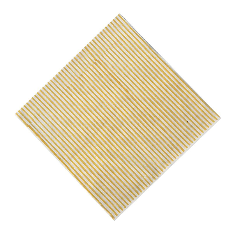 Striped Napkins, 45 x 45cm, Limon-0