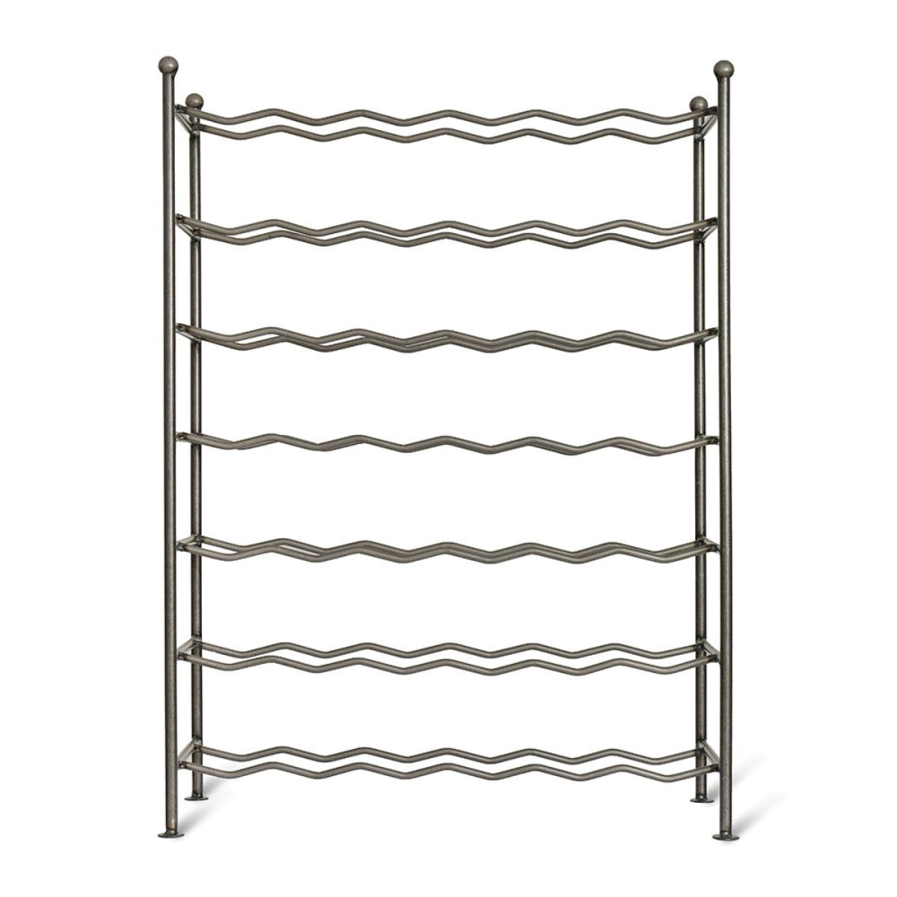 Farringdon 42 Bottle Wine Rack, Steel-1