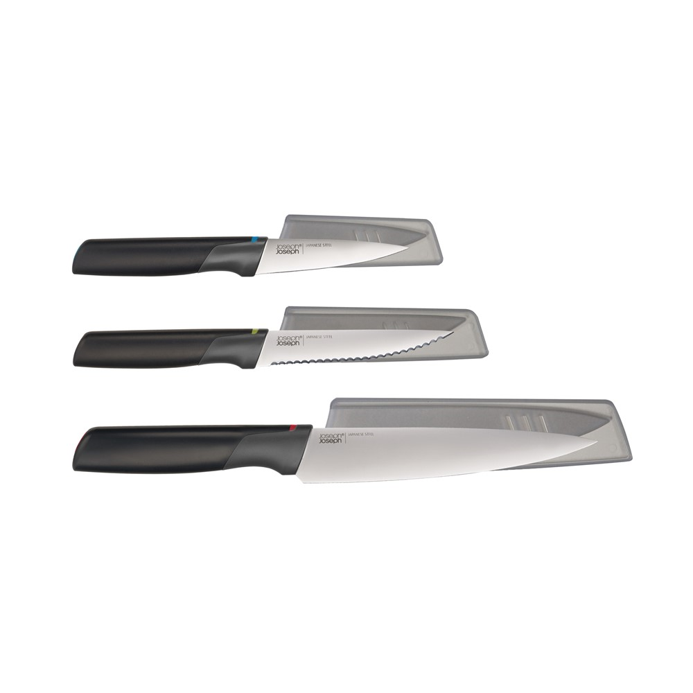 3 piece knife set, H36 x W20 x D3cm, Opal-3