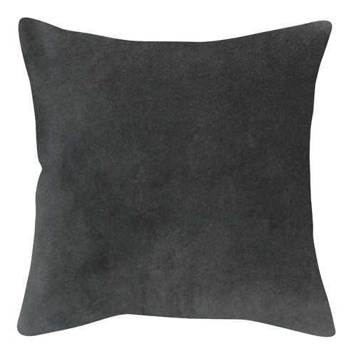 Elise Velvet Cushion, 45 x 45cm, Grey-0