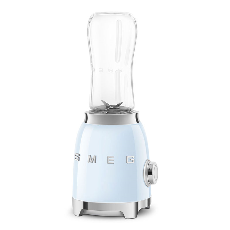 50's Style Mini Blender & Smoothie Maker, 600ml, Pastel Blue-4