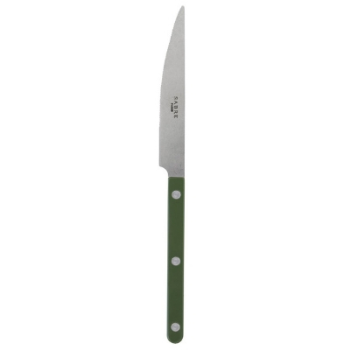 Bistrot Vintage Dinner Knife, L24cm, Green-0