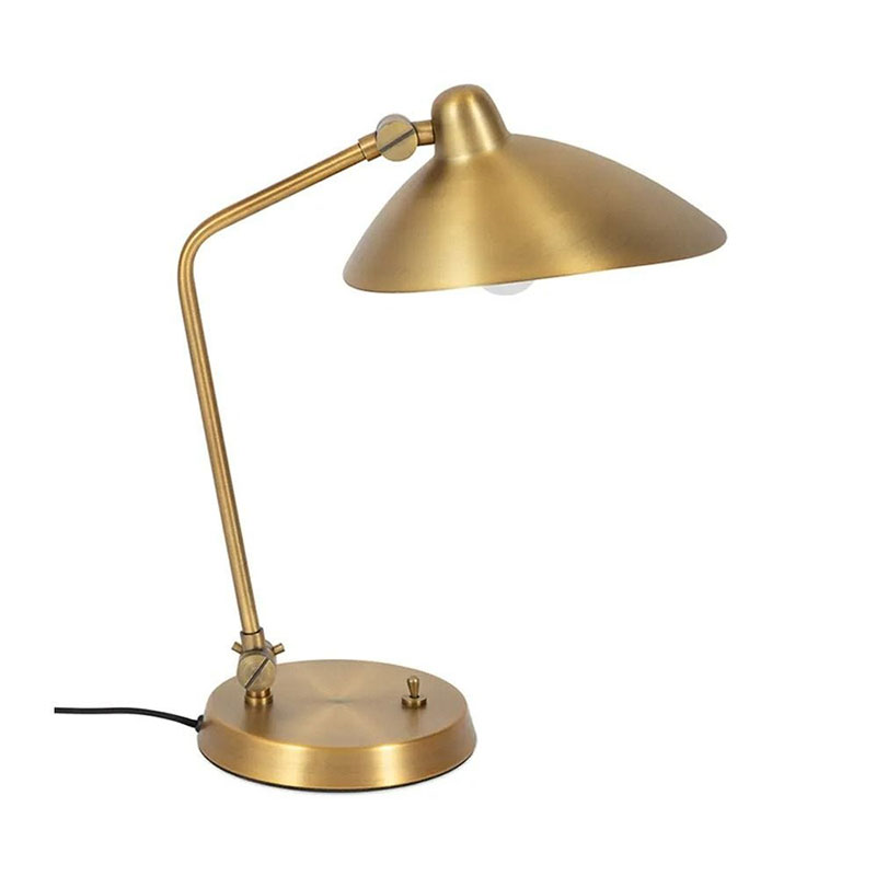 Milton Table Lamp, H45cm, Brass-0