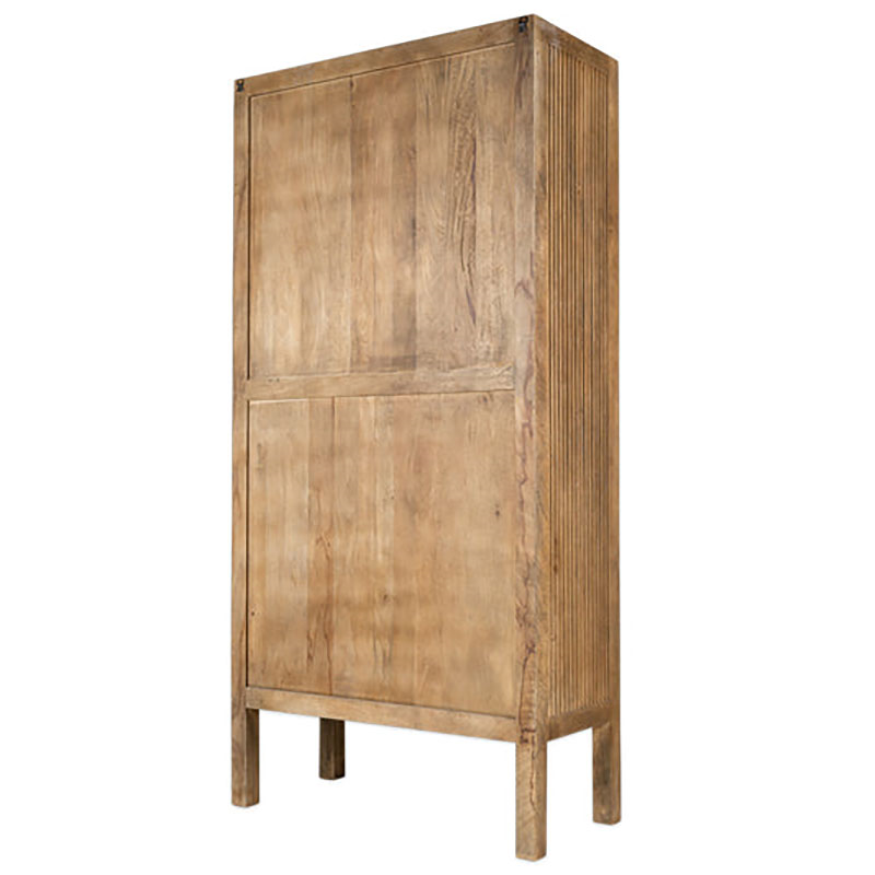 Yasha Mango Wood Cabinet, Natural-5