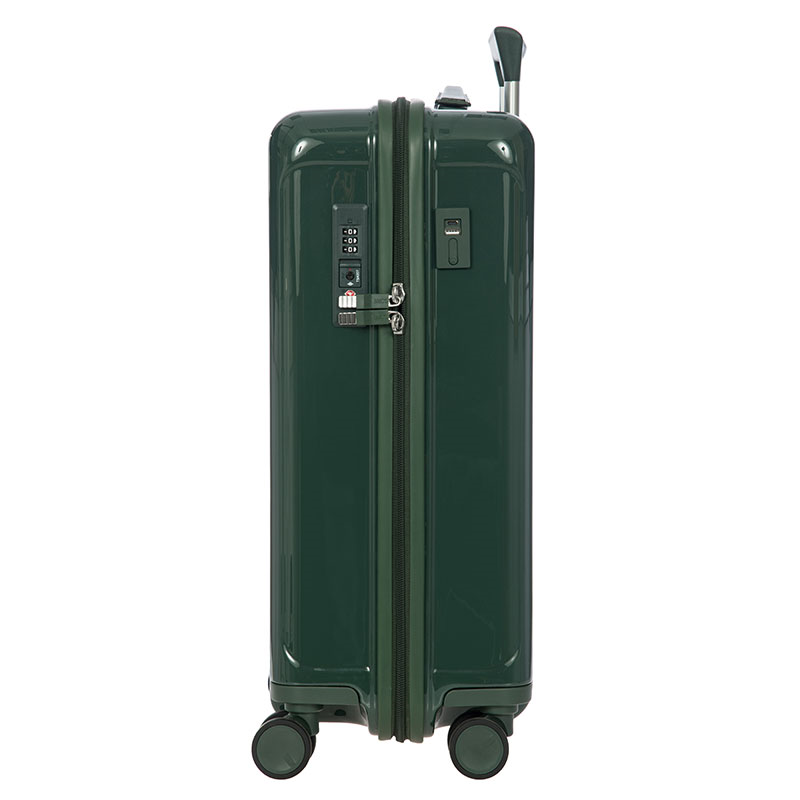 Positano Carry-on Suitcase, H55 x L38 x W23cm, Emerald-5