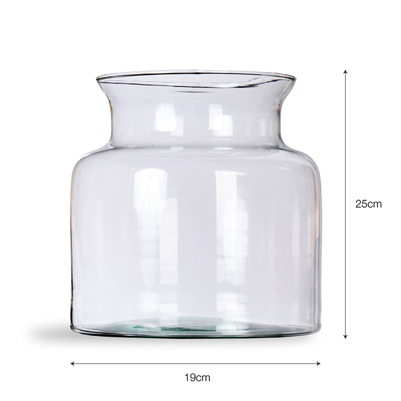 Broadwell Vase, H25cm, Clear-3