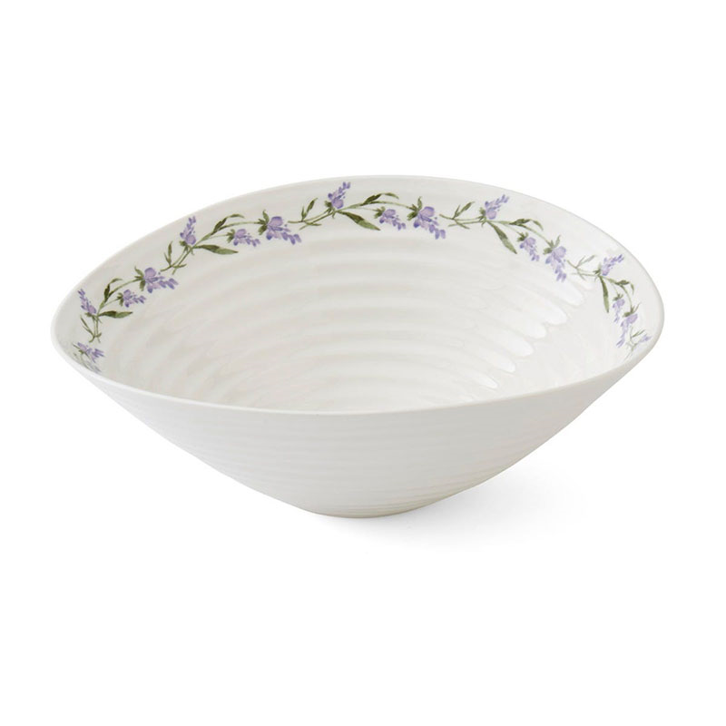 Lavandula Serving Bowl, D33cm, Multi-1