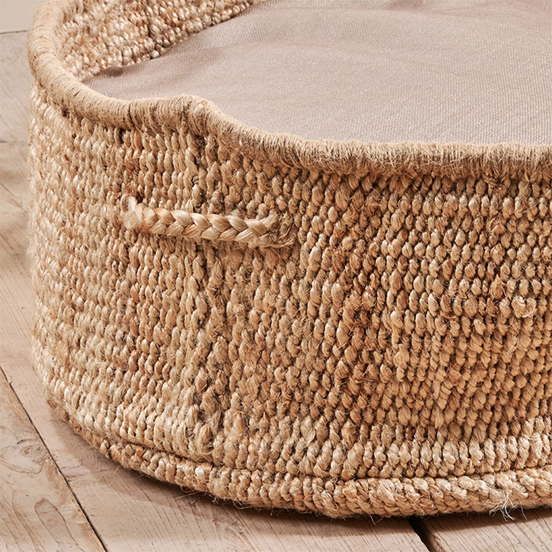 Jaiyuh Hemp Pet Bed, 70 x 90cm, Natural-2