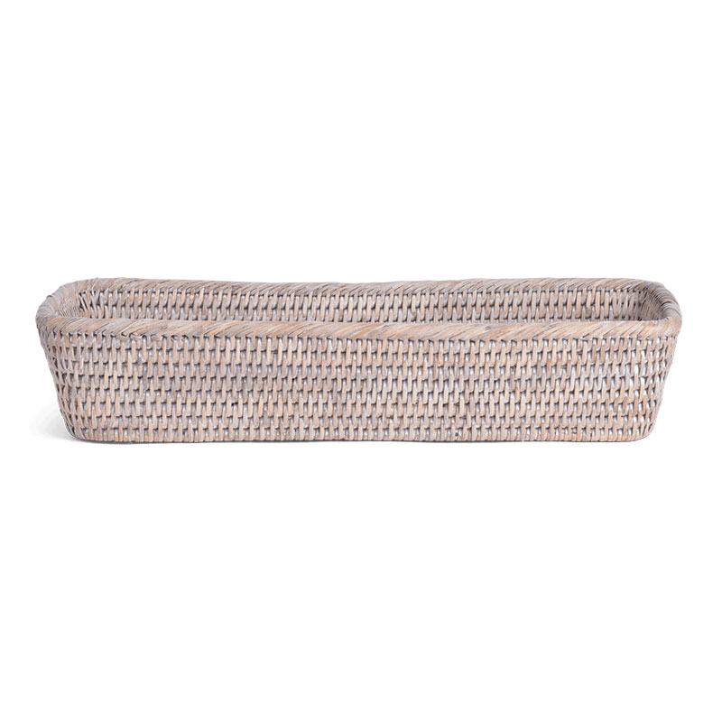 Ashcroft Small Bread Basket, Rattan-1