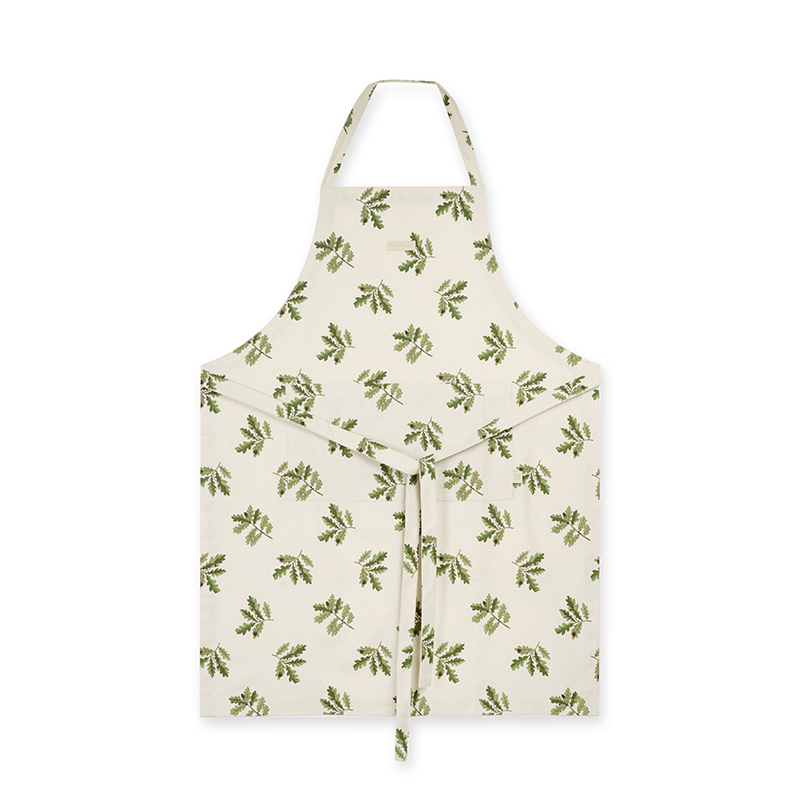 Acorn &  Oak Adult Apron, H90 x W72cm, Natural-0