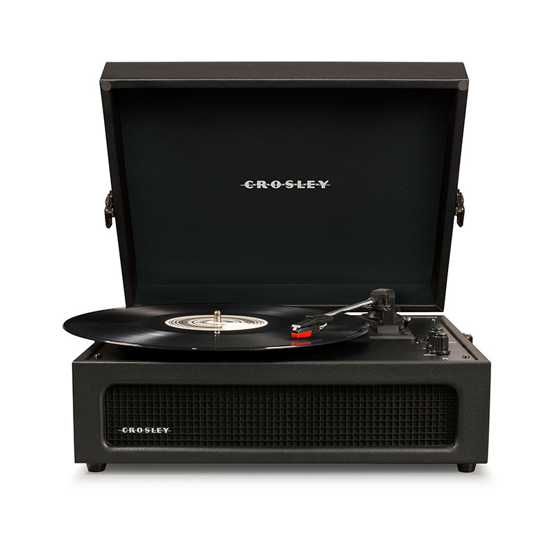 Voyager Portable Turntable, Black-0