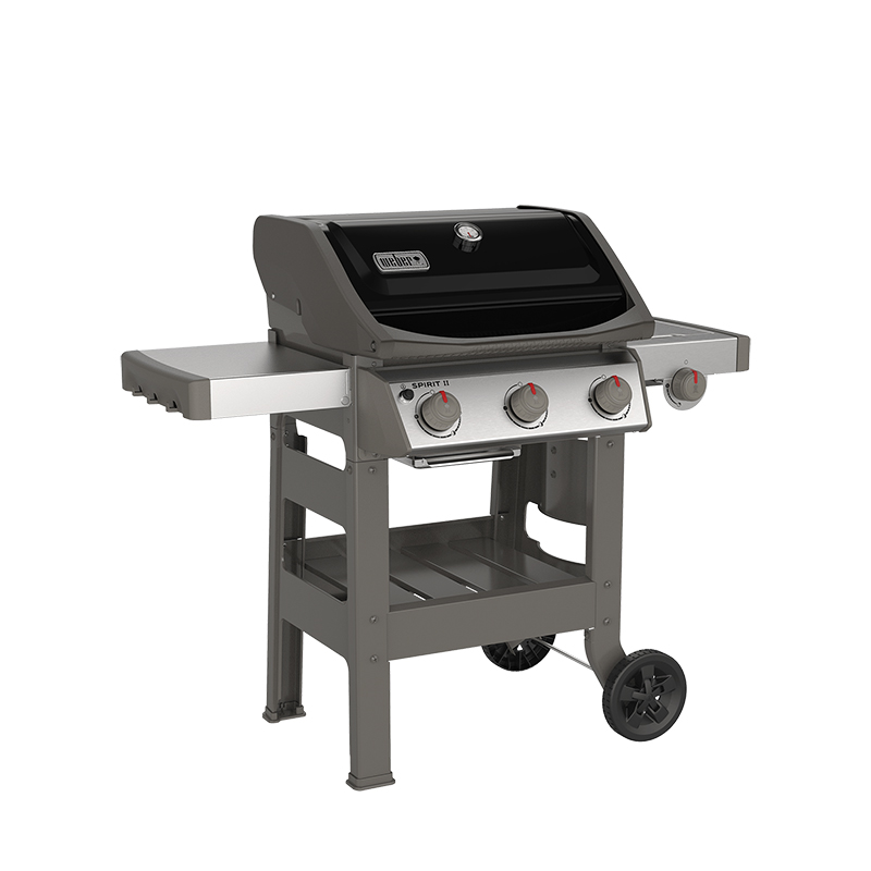 Spirit II Gas barbecue - E-320 GBS, H145 x W132 x D66cm, Black-2