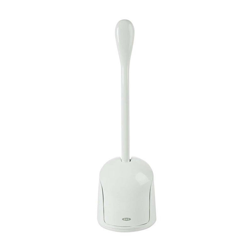 Compact toilet brush, White-1