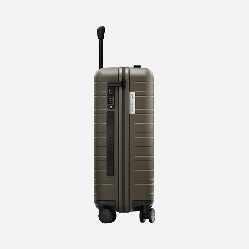 H5 Smart Cabin Suitcase, H55 x W20 x L40cm, Dark Olive-2