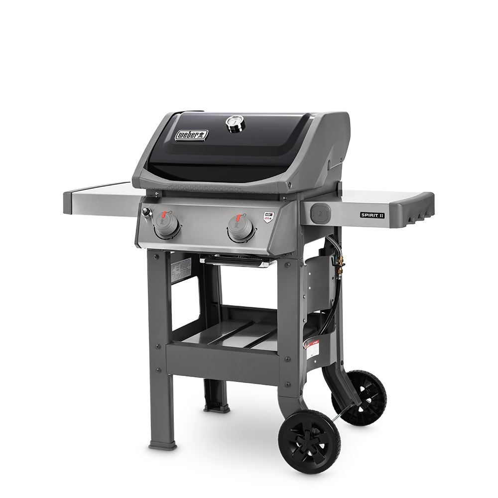 Spirit II Gas barbecue - E-210 GBS, H145 x W122 x D66cm, Black-1