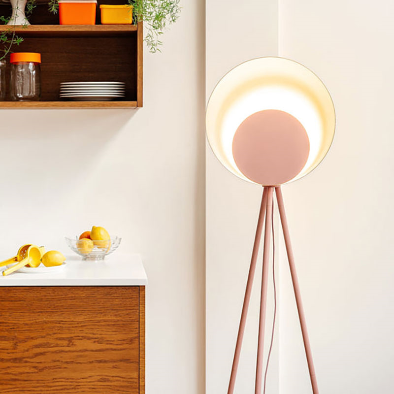 Diffuser Floor Lamp, H159cm, Pink-0