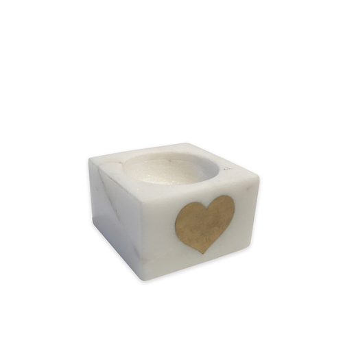 Heart Egg Cup, L5.5 x W5.5 x H3.5cm, White-1