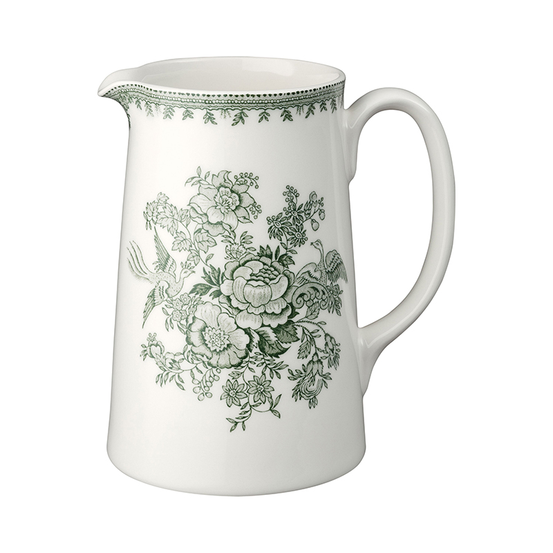 Asiatic Pheasants Tankard Jug, 568ml, Green-0