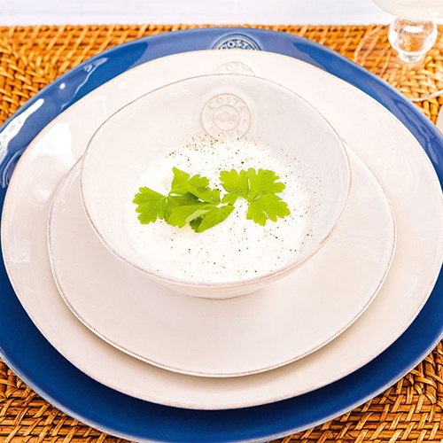 Nova Set of 6 salad plates, 21cm, White-1