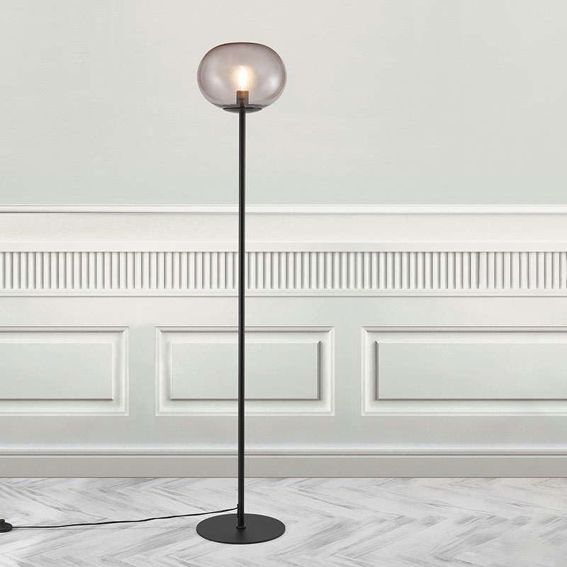 Alton Floor Lamp, H150cm, Smoke-2