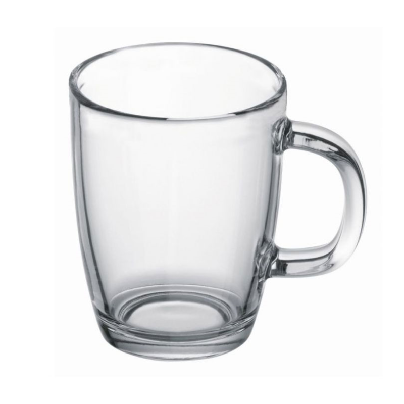 Bistro Glass Mug, 350ml, Clear-2