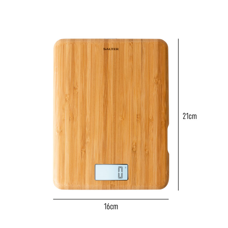 Eco Bamboo Electronic Scale-0