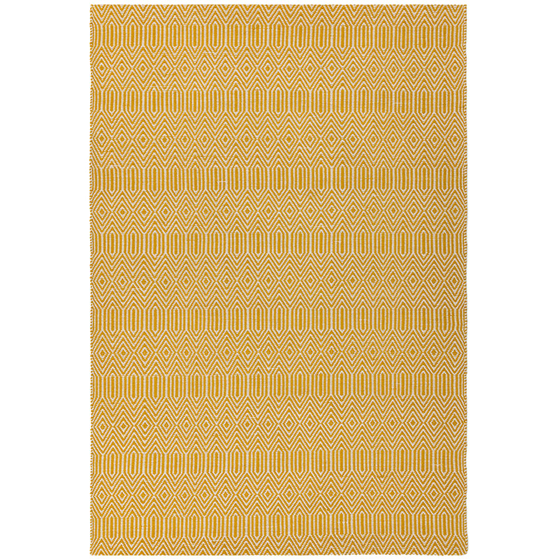 Sloan ethnic flatweave runner, 200 x 300cm, Mustard-0