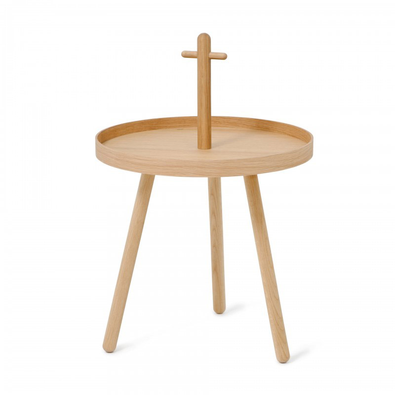 Pick Me Up Side Table, H66 x W45cm, Oak-3