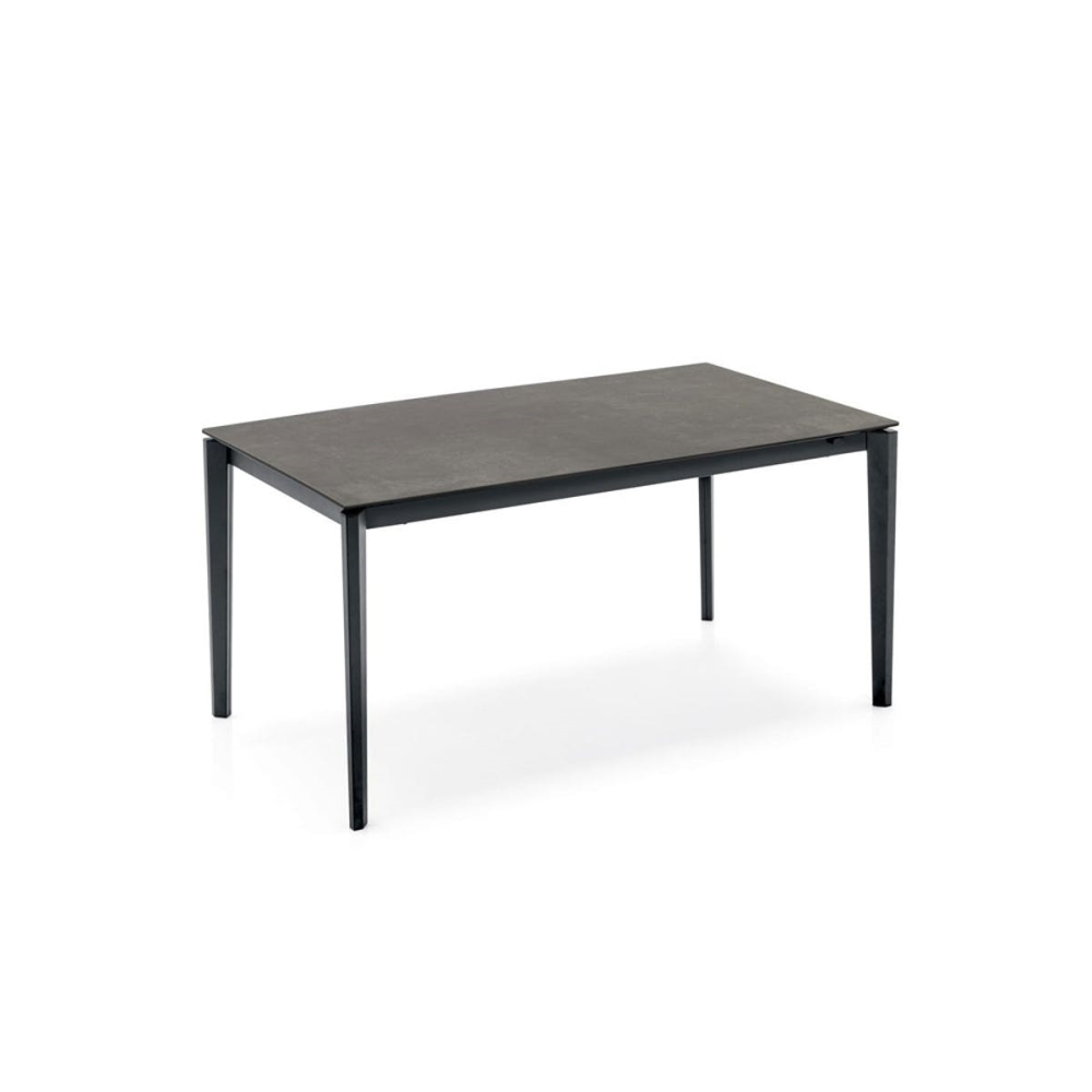 Rocca Ceramic Extending Table, L130-230cm, Black-0